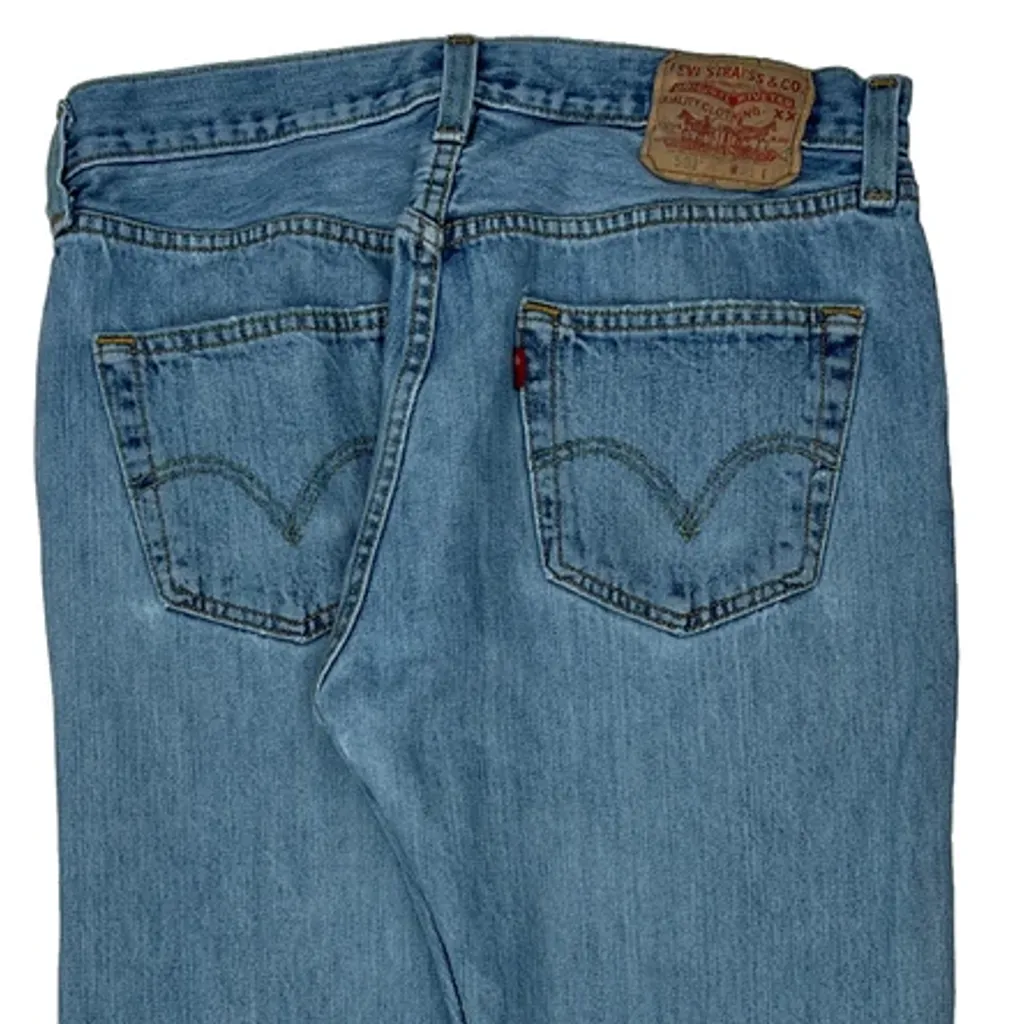 Levis Jeans - 32W 30L Light Wash Denim - Image 6