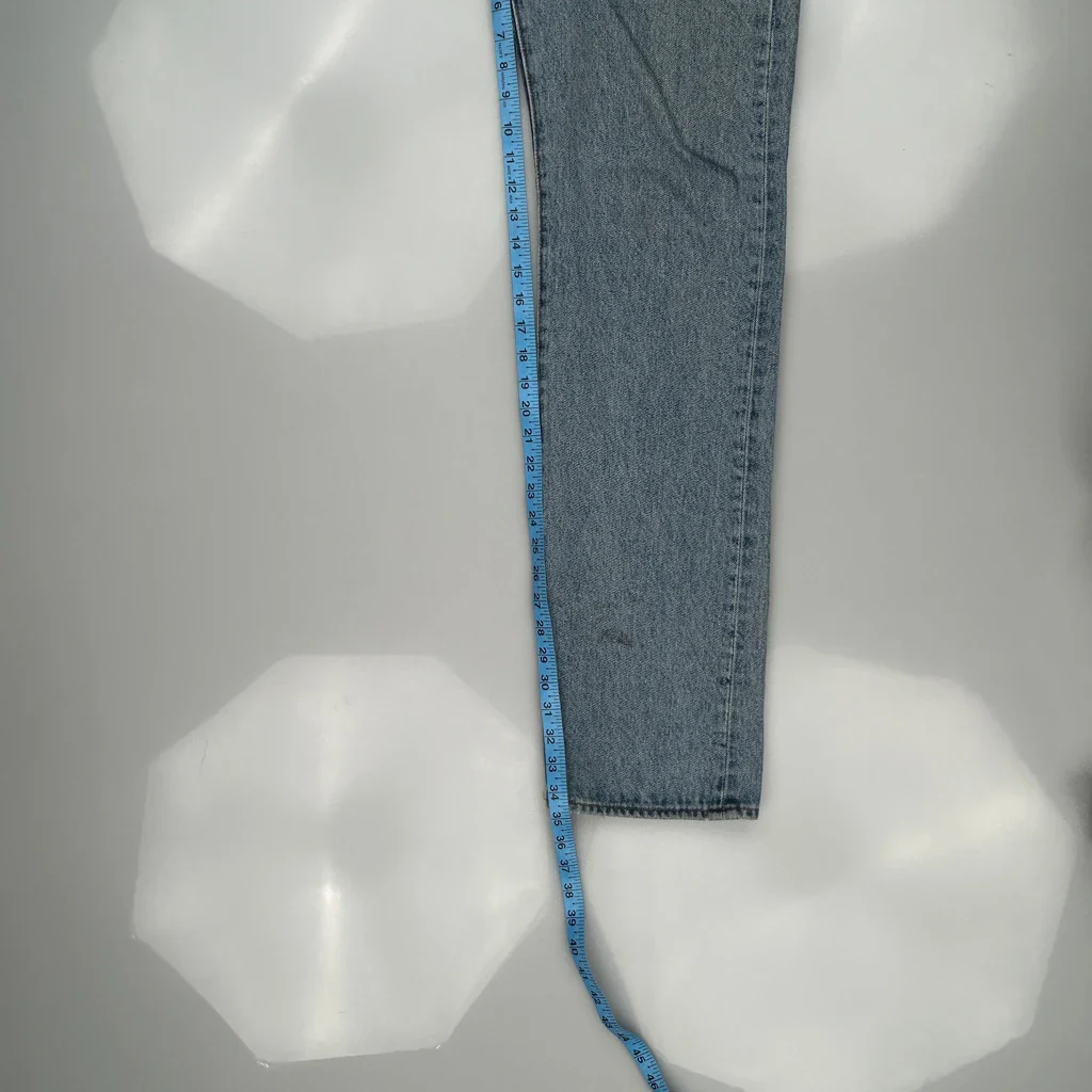 Levis Jeans - 34W 30L Light Wash Cotton - Image 5