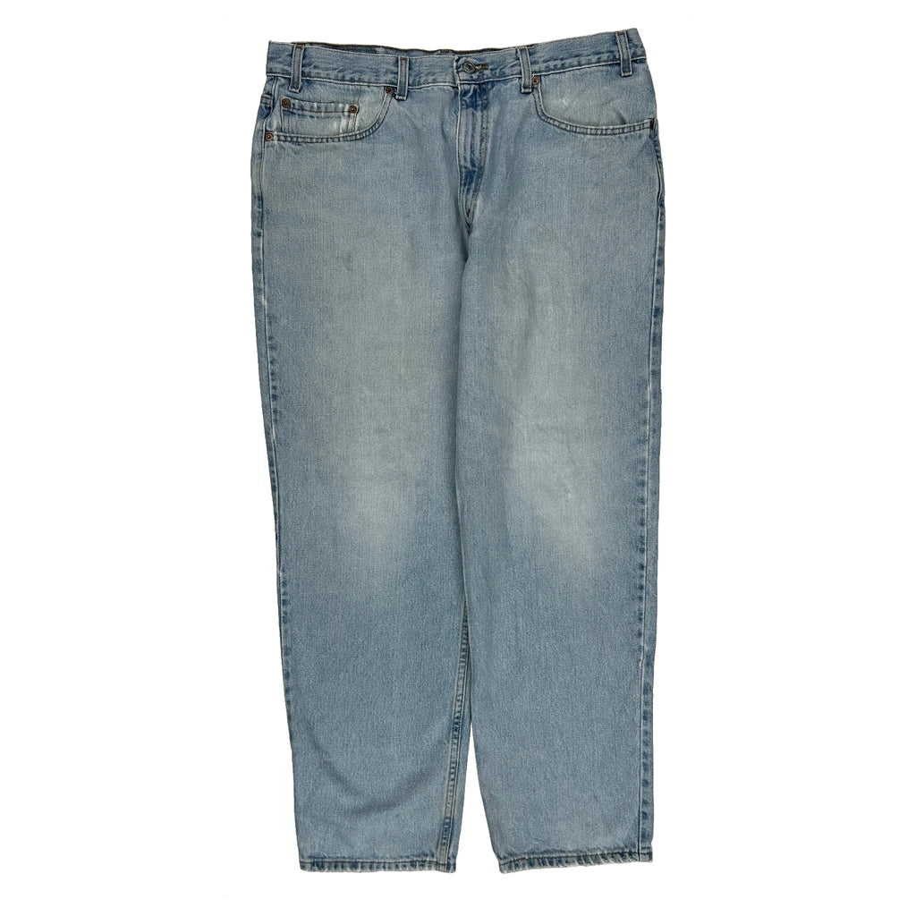 Levis 550 Jeans - 35W 30L Light Wash Cotton - Image 2
