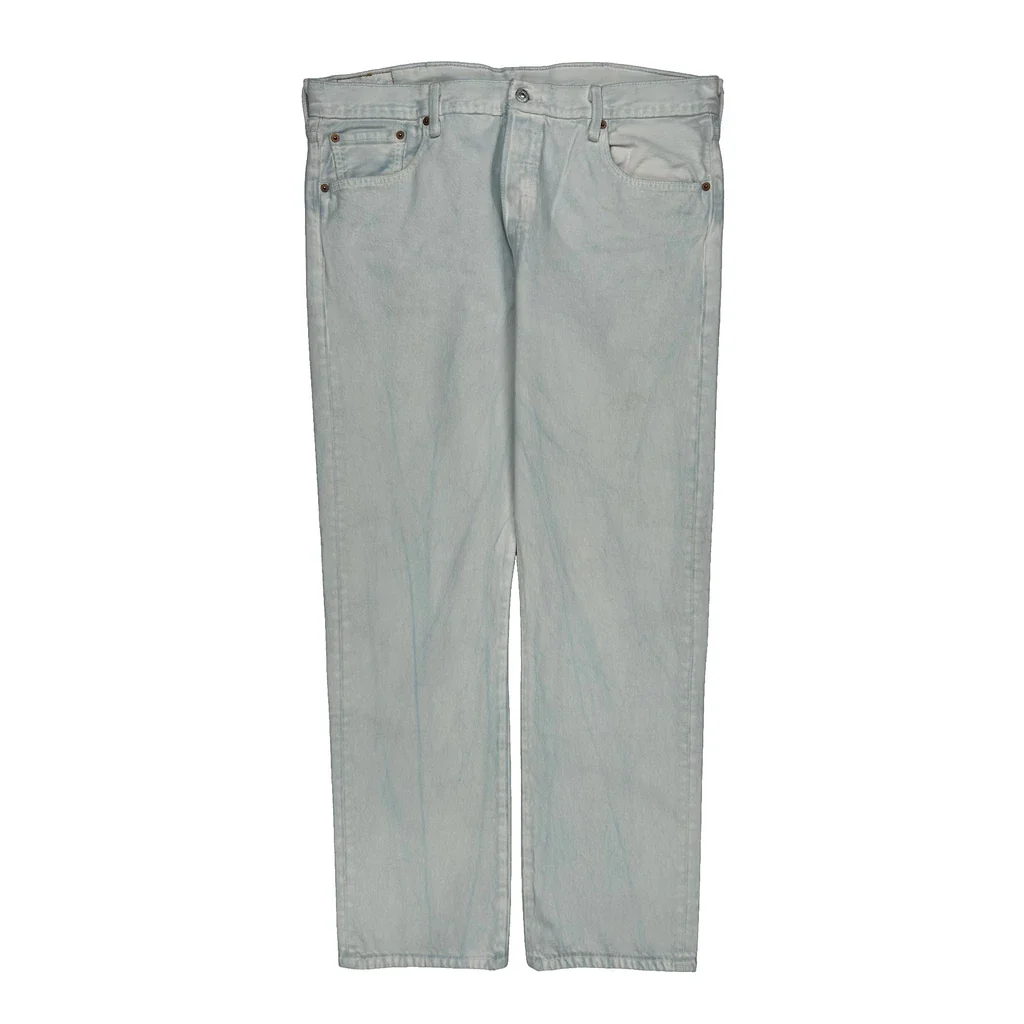 Levis Jeans - 38W 32L Light Wash Cotton - Image 2