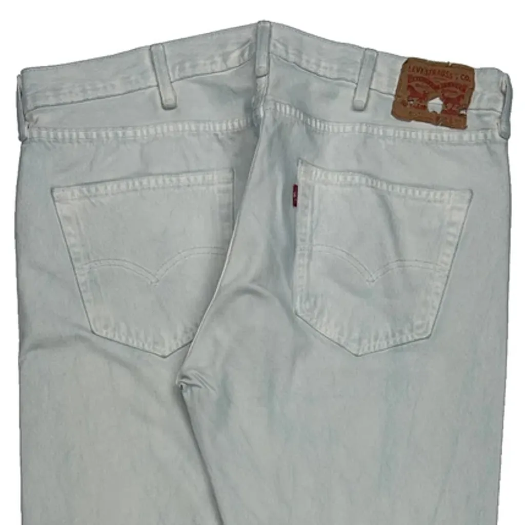 Levis Jeans - 38W 32L Light Wash Cotton - Image 7