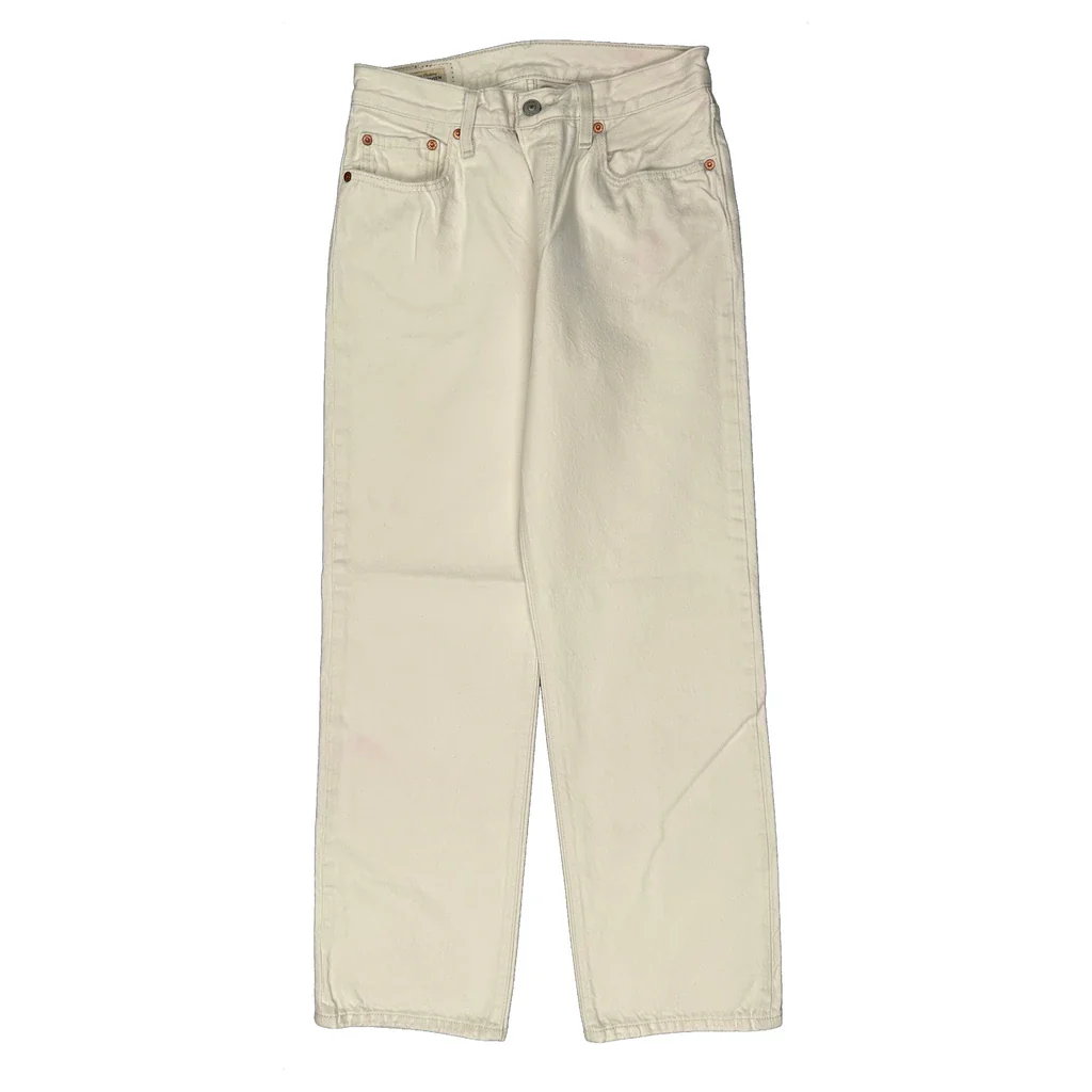 Levis Jeans - 27W 30L White Cotton - Image 2
