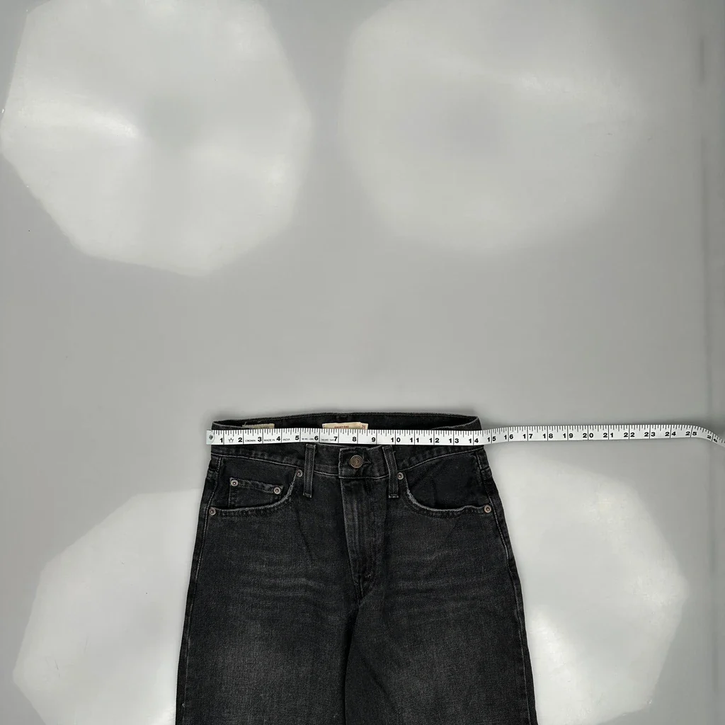 Levis Jeans - 26W UK 6 Black Denim - Image 3