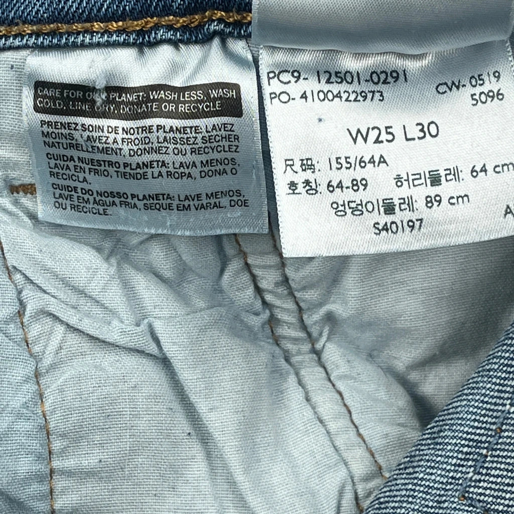 Levis Jeans - 25W UK 6 Blue Denim - Image 6
