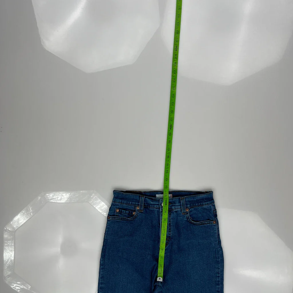 Levis Jeans - 26W UK 6 Blue Cotton - Image 4
