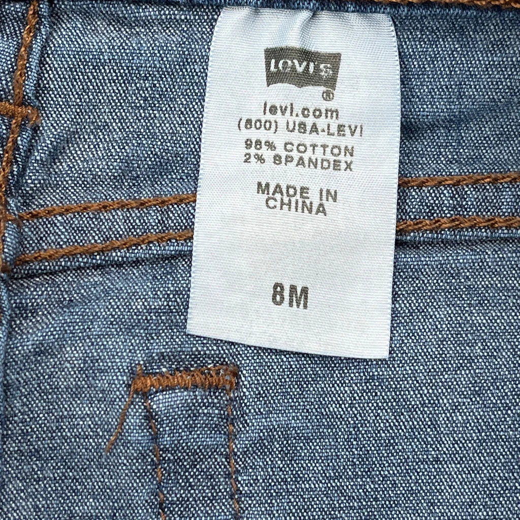 Levis Jeans - 26W UK 6 Blue Cotton - Image 6