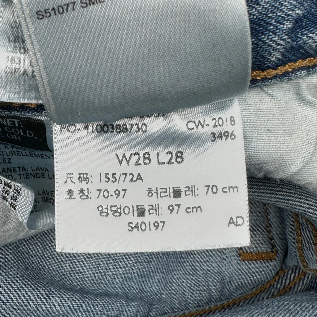 Levis Jeans - 30W UK 10 Blue Cotton - Image 6
