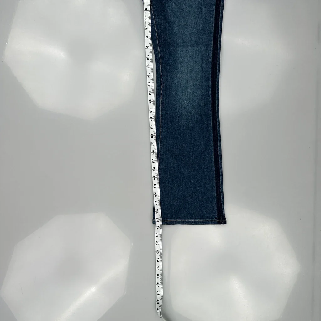 Levis Boot Cut Jeans - 30W UK 10 Blue Cotton - Image 5