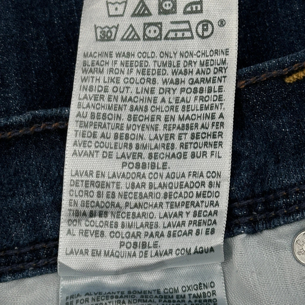 Levis Boot Cut Jeans - 31W UK 10 Blue Denim - Image 6