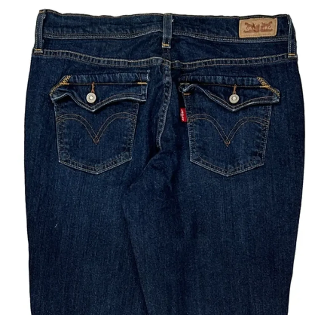 Levis Boot Cut Jeans - 31W UK 10 Blue Denim - Image 8