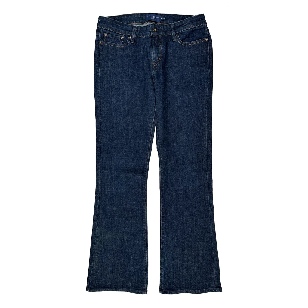 Levis Boot Cut Jeans - 32W UK 12 Blue Denim - Image 2