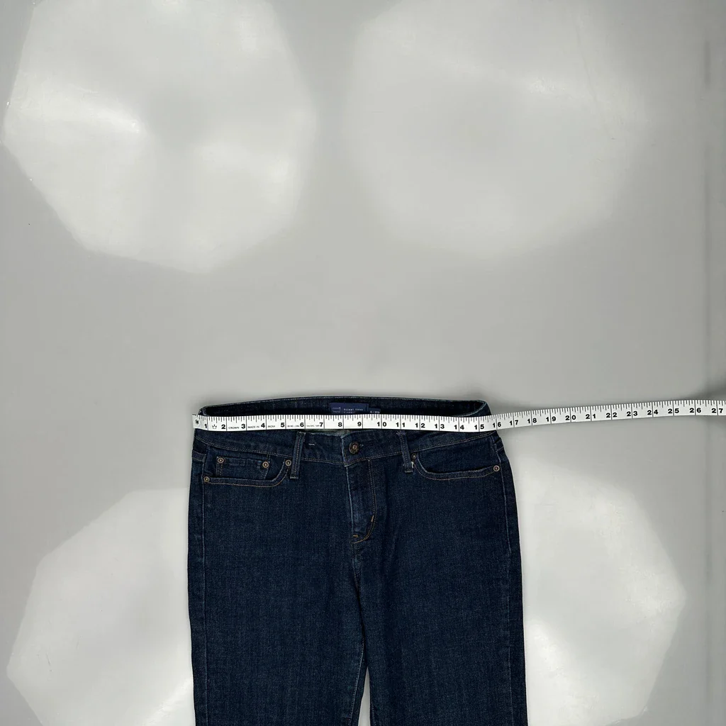 Levis Boot Cut Jeans - 32W UK 12 Blue Denim - Image 3