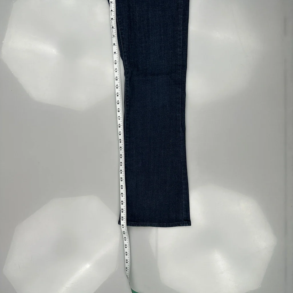 Levis Boot Cut Jeans - 32W UK 12 Blue Denim - Image 5