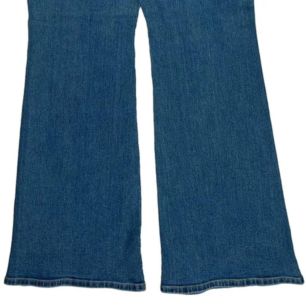 Levis Flared Jeans - 33W US 8 Blue Cotton - Image 7