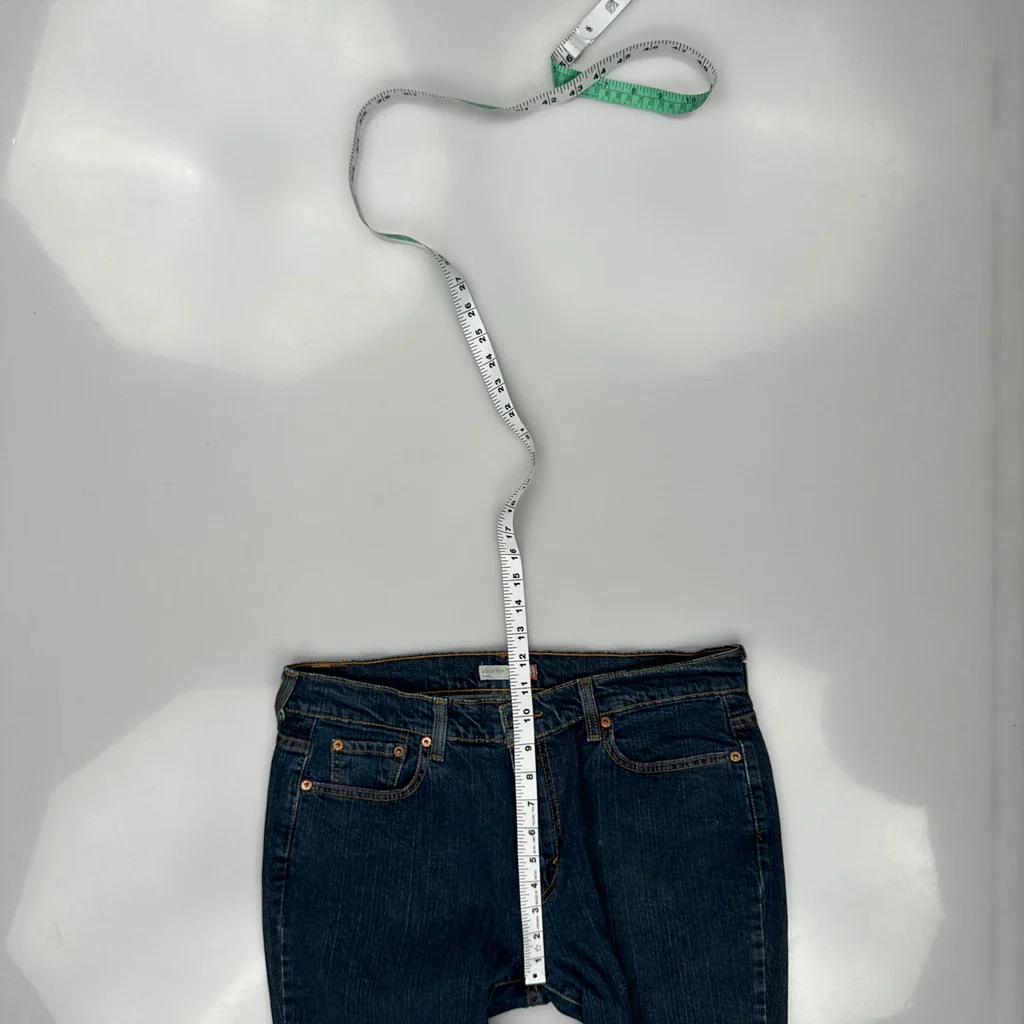 Levis Boot Cut Jeans - 34W UK 14 Blue Cotton - Image 4