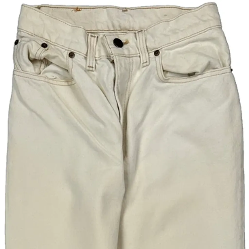 Levis Jeans - 25W UK 6 Cream Cotton - Image 9