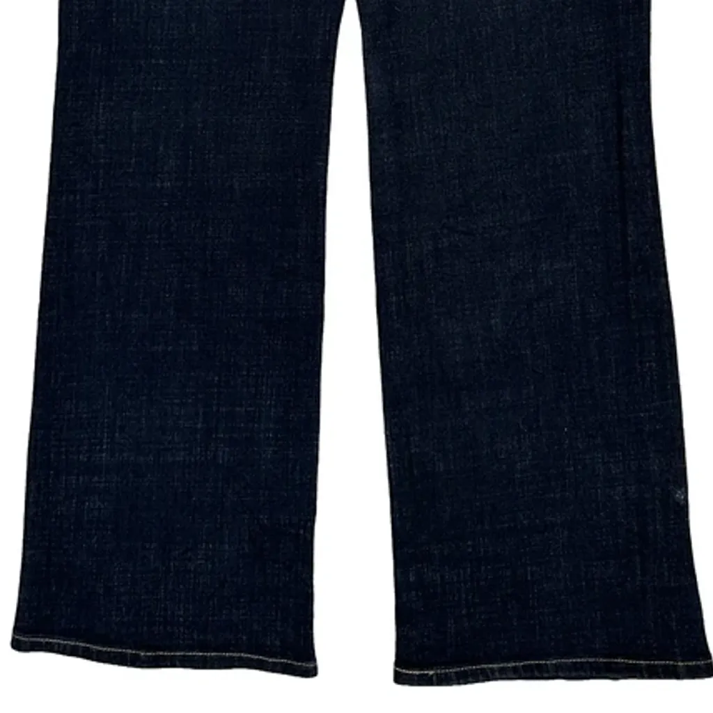 Levis Boot Cut Jeans - 32W UK 10 Dark Wash Denim - Image 8