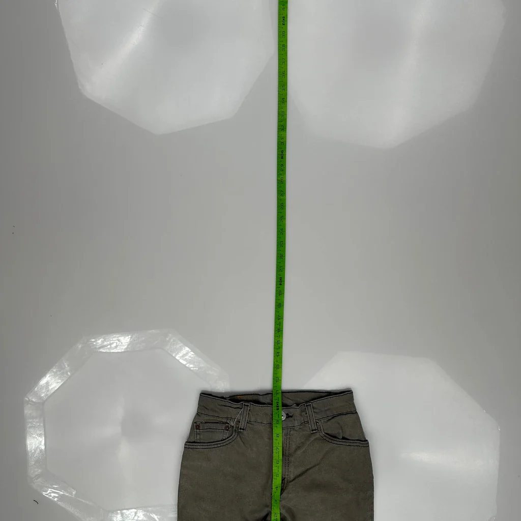 Levis Jeans - 24W UK 4 Grey Cotton - Image 4