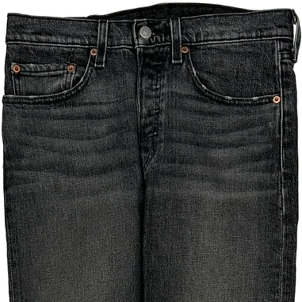 Levis 501 Slim Jeans - 29W UK 10 Grey Cotton - Image 10