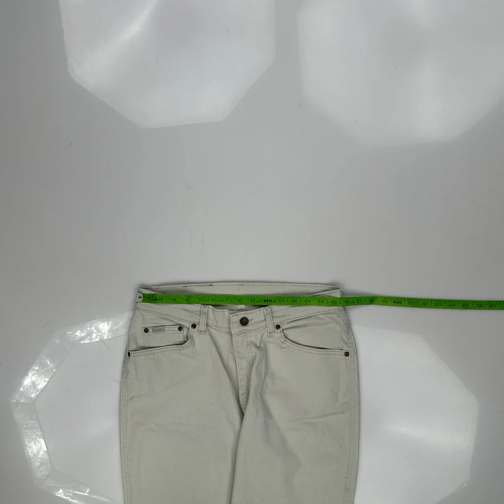 Levis Jeans - 31W UK 12 Grey Cotton Blend - Image 3