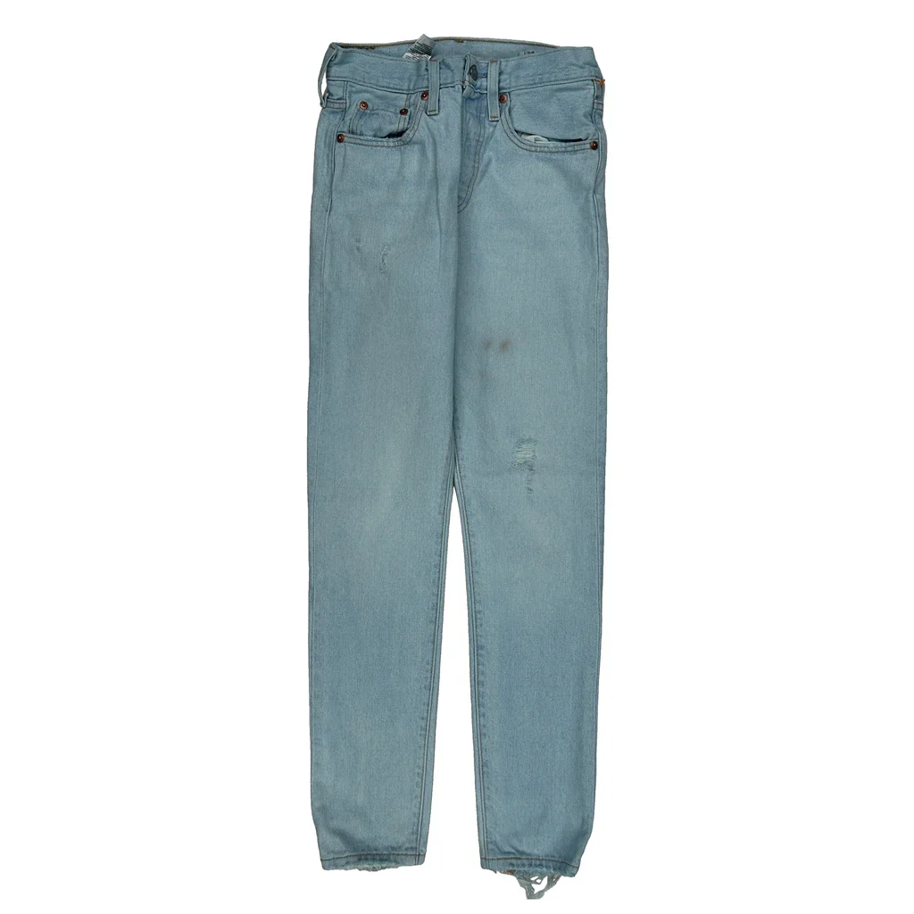 Levis Jeans - 24W UK 4 Light Wash Cotton - Image 2