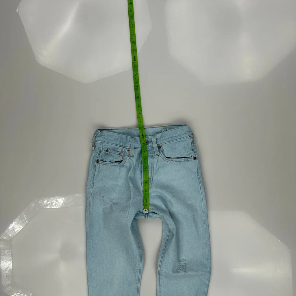 Levis Jeans - 24W UK 4 Light Wash Cotton - Image 4