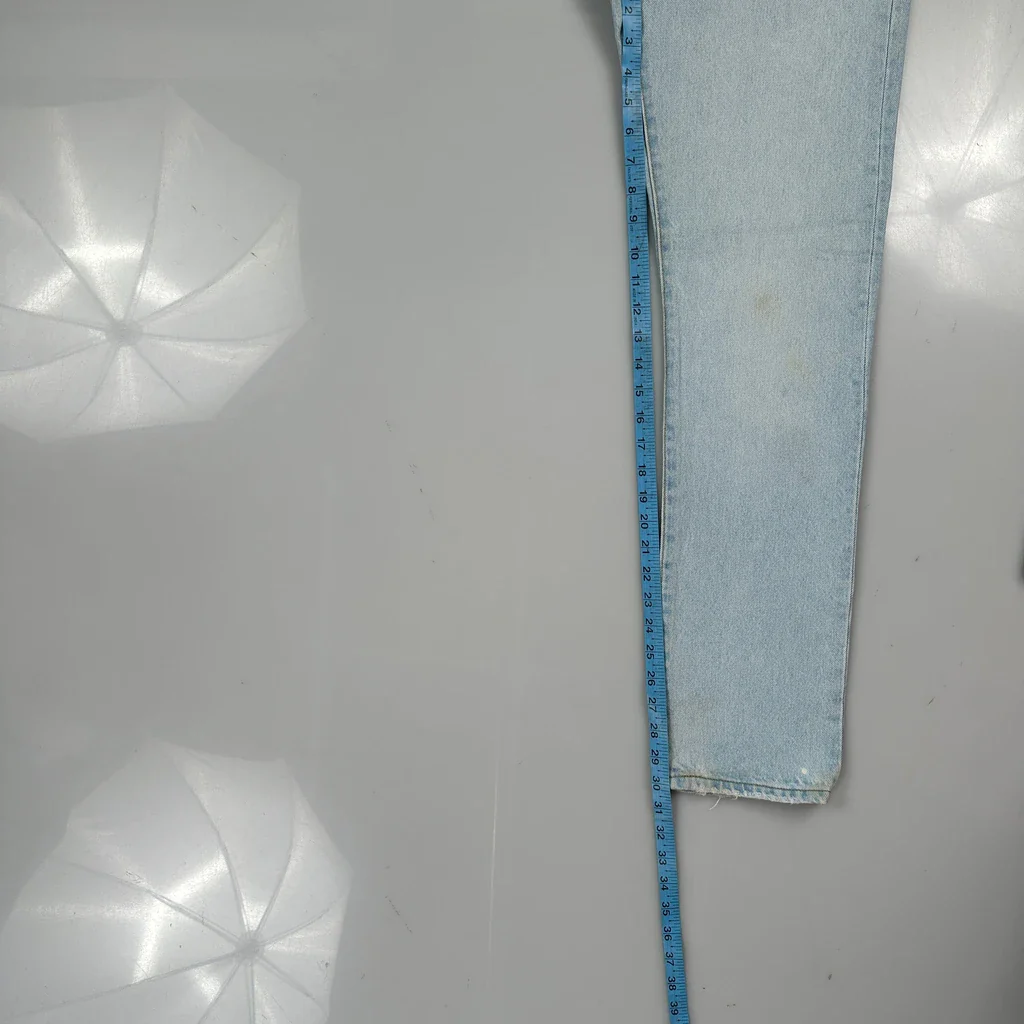 Levis Jeans - 25W UK 6 Light Wash Cotton - Image 5