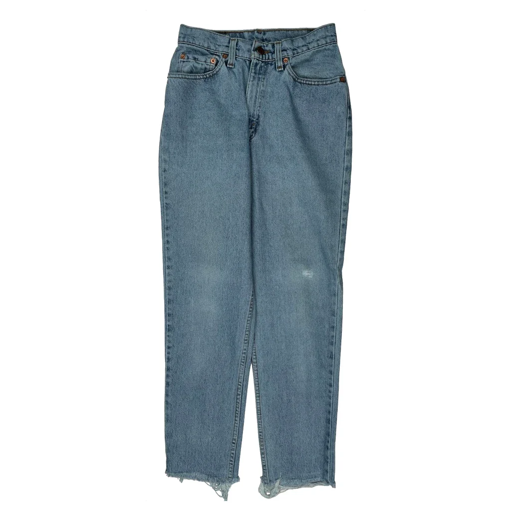 Levis Slim Jeans - 25W UK 6 Light Wash Denim - Image 2