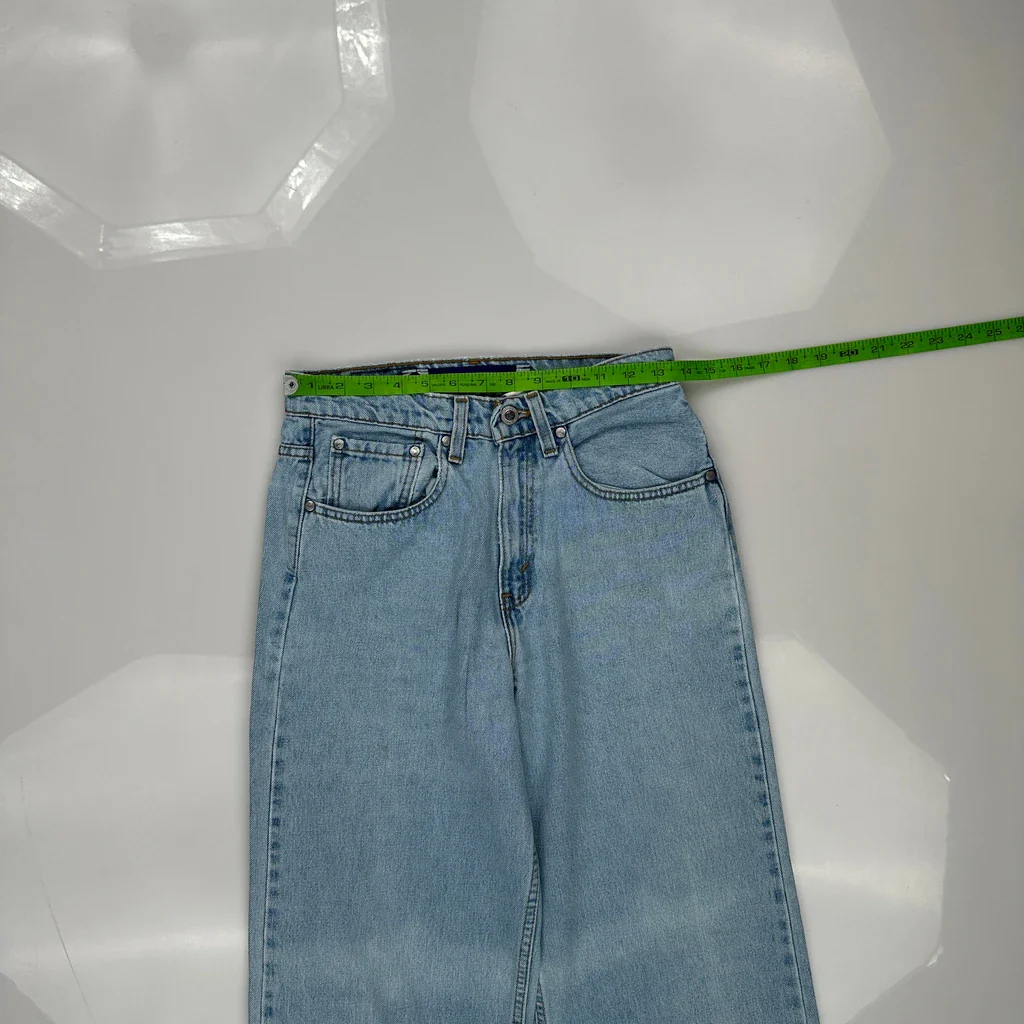 Levis Jeans - 27W UK 8 Light Wash Denim - Image 3