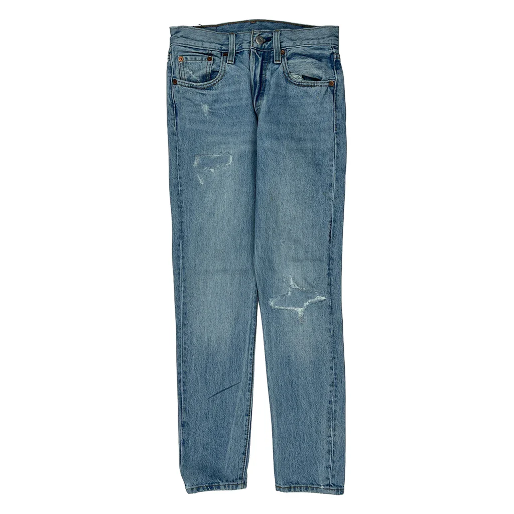 Levis Jeans - 27W UK 8 Light Wash Denim - Image 2