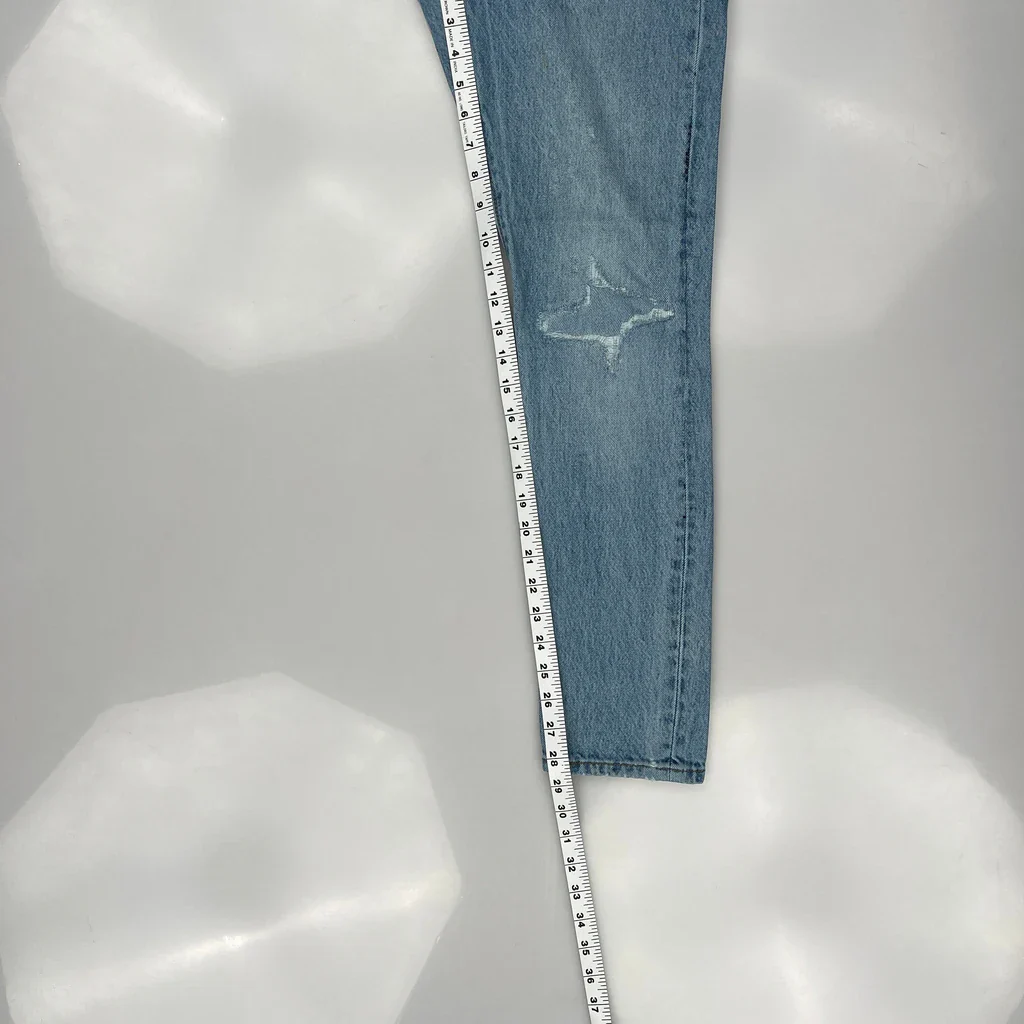 Levis Jeans - 27W UK 8 Light Wash Denim - Image 5