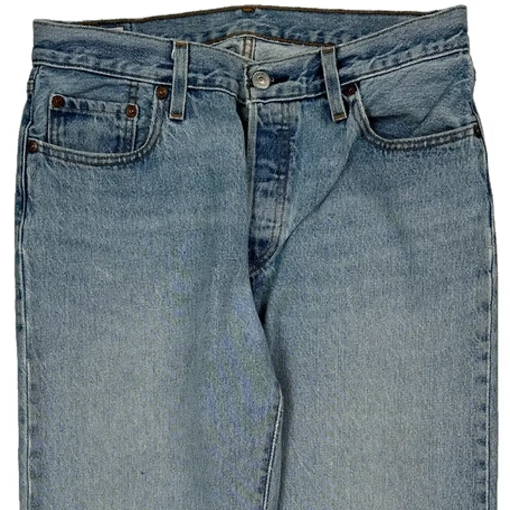 Levis Jeans - 28W UK 8 Light Wash Cotton - Image 9