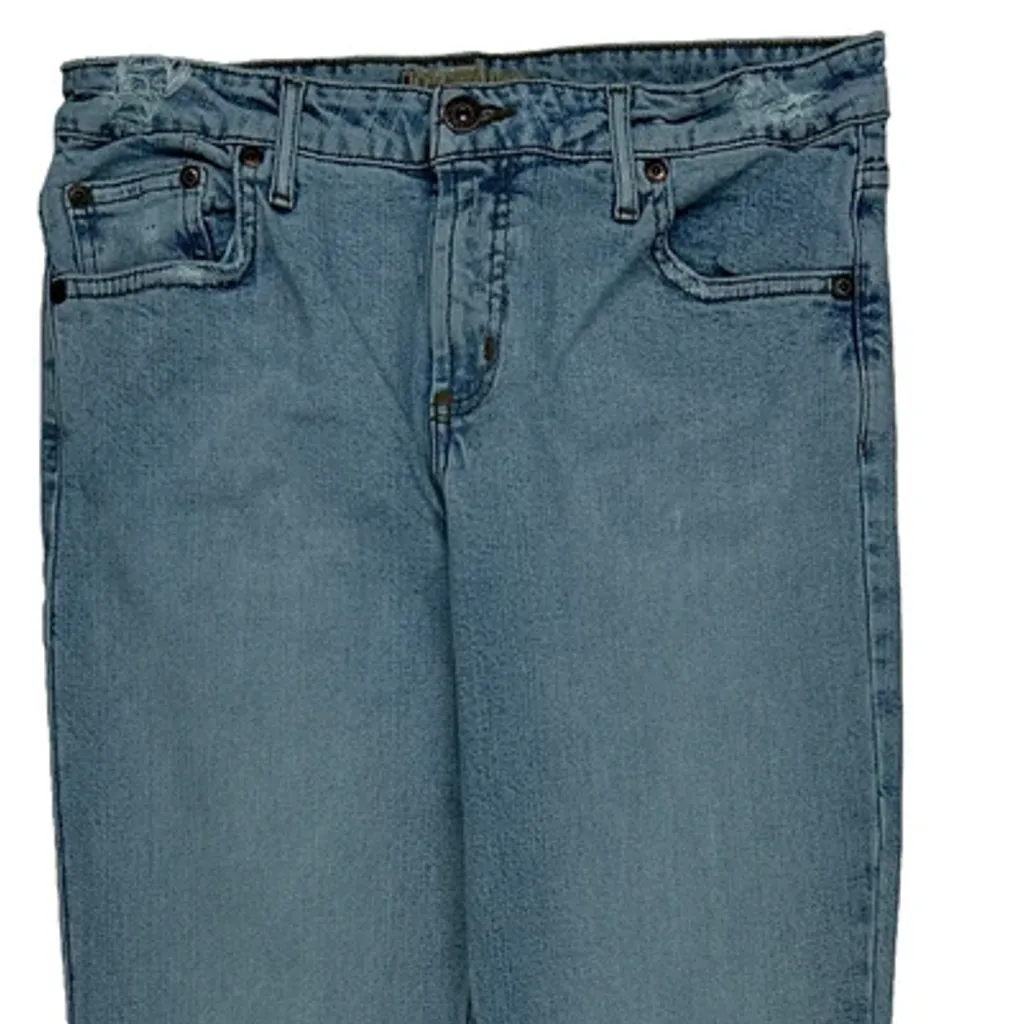 Levis Boot Cut Jeans - 28W UK 8 Light Wash Cotton - Image 10