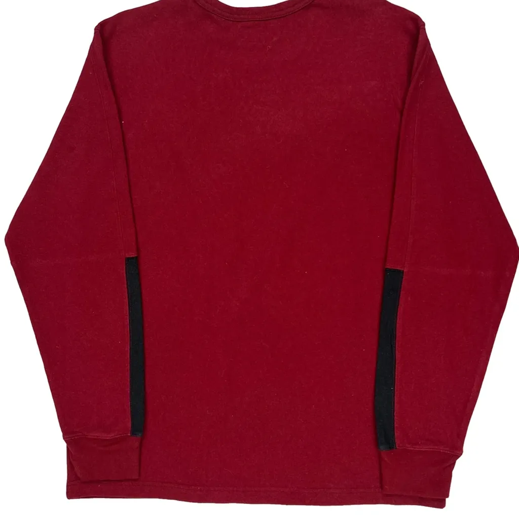 Levis Long Sleeve T-Shirt - Large Red Cotton - Image 6