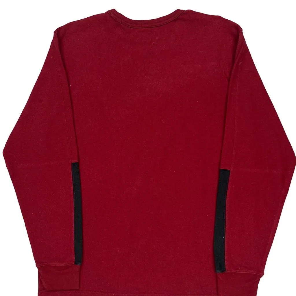 Levis Long Sleeve T-Shirt - Large Red Cotton - Image 7