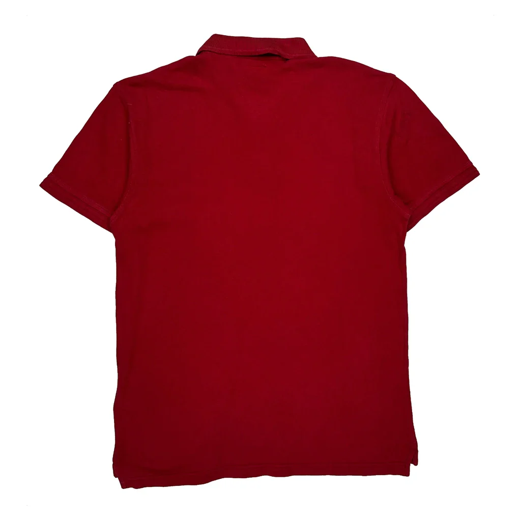Levis Polo Shirt - Large Red Cotton - Image 2