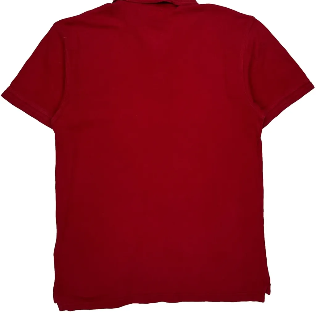 Levis Polo Shirt - Large Red Cotton - Image 6