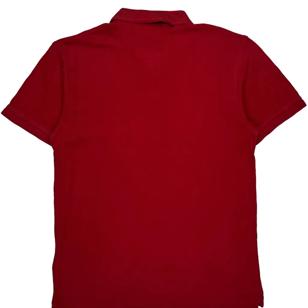 Levis Polo Shirt - Large Red Cotton - Image 7