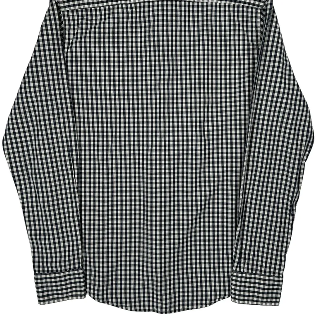 Levis Checked Shirt - Small Black & White Cotton - Image 6