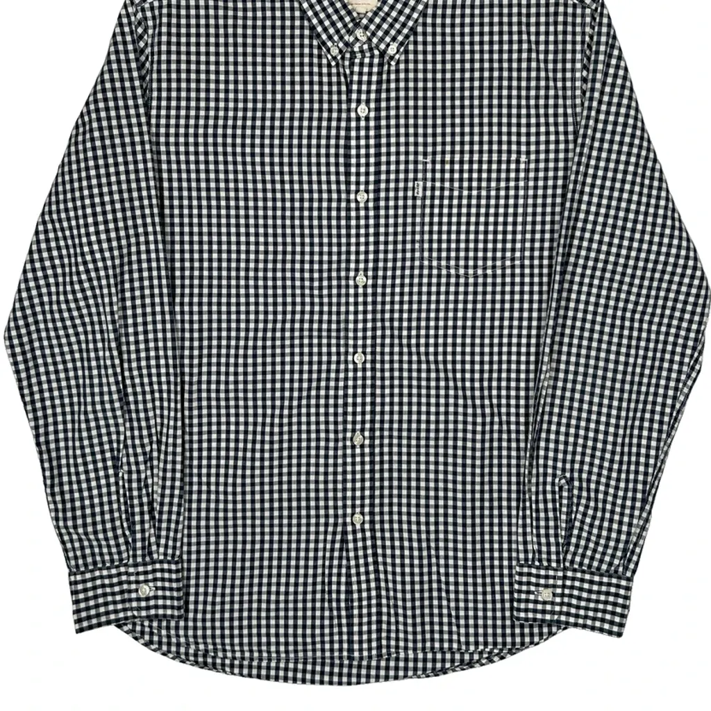 Levis Checked Shirt - XL Black & White Cotton - Image 5