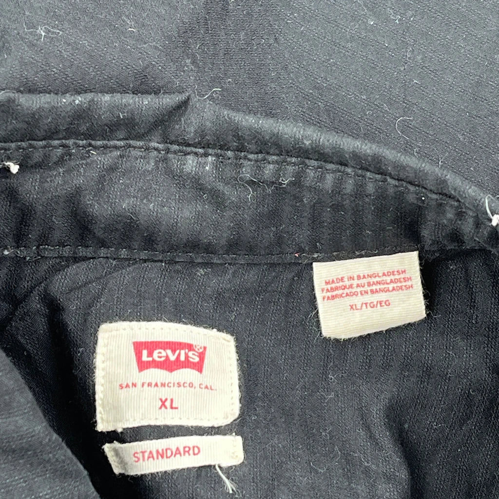Levis Shirt - XL Black Cotton - Image 3