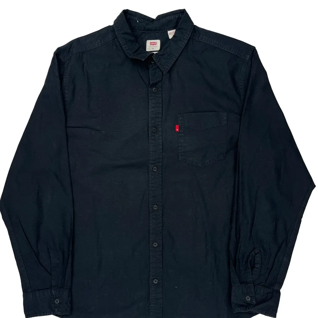 Levis Shirt - XL Black Cotton - Image 4