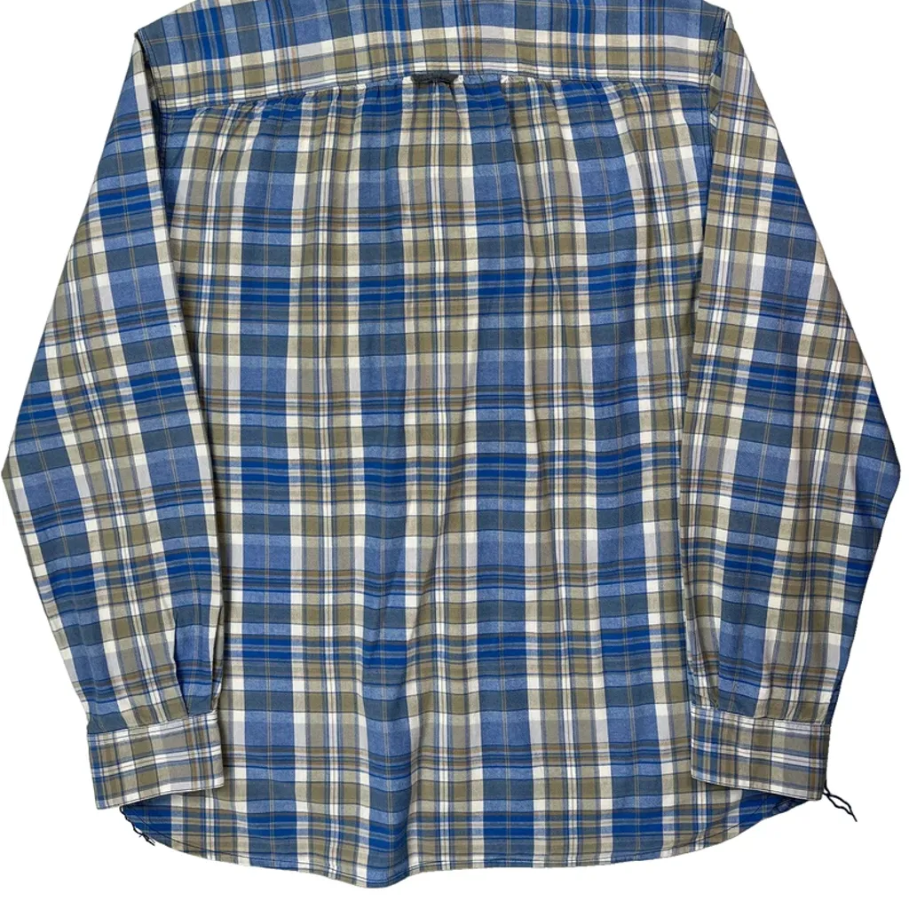 Levis Checked Shirt - XL Blue Cotton - Image 6