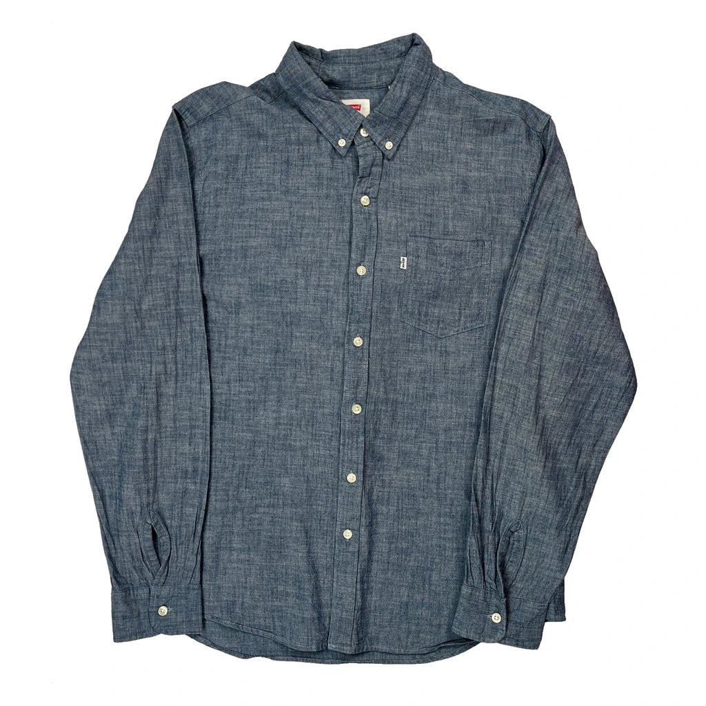 Levis Shirt - XL Blue Cotton