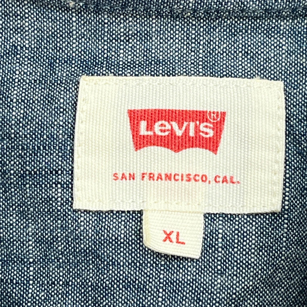 Levis Shirt - XL Blue Cotton - Image 3