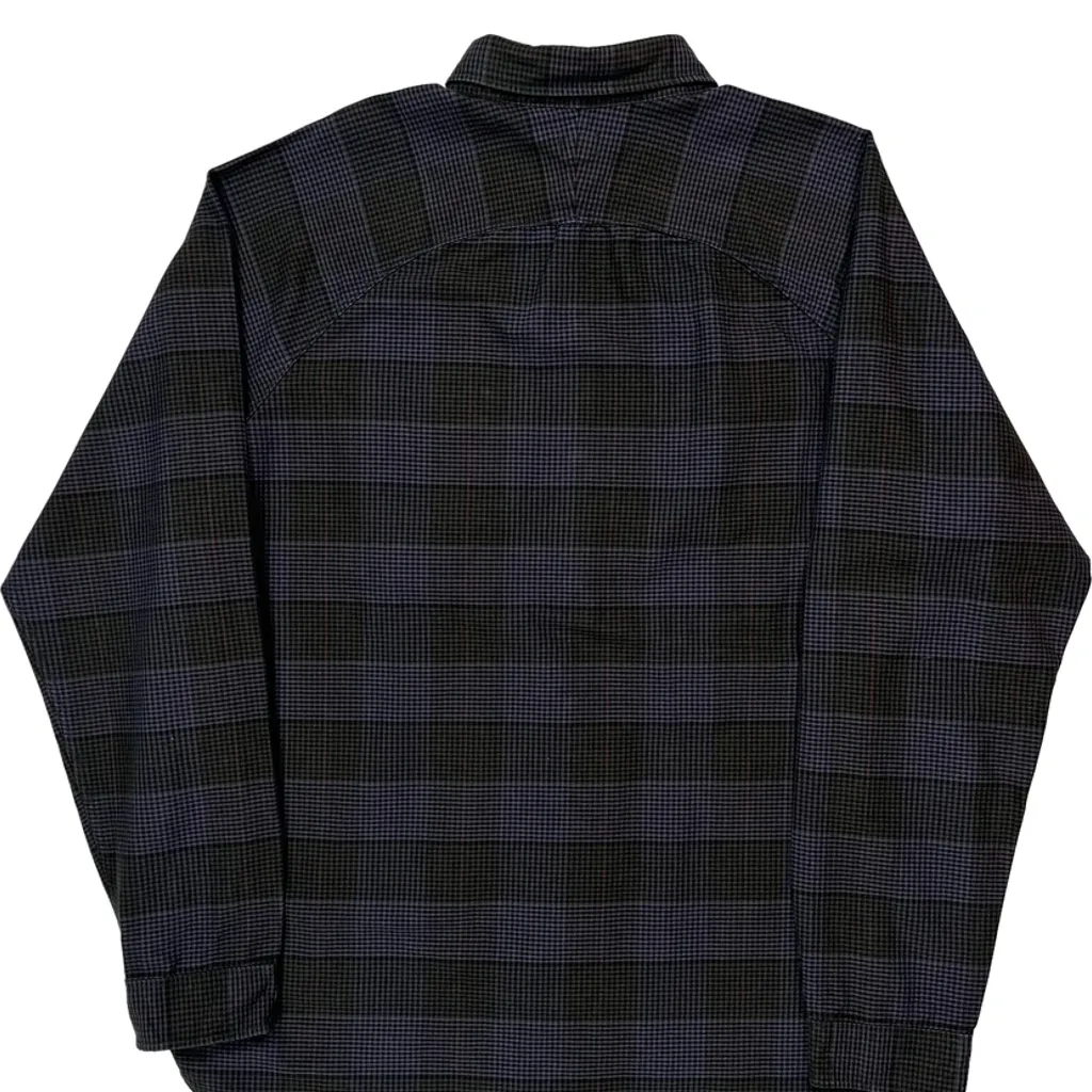 Levis Checked Shirt - XL Blue Cotton - Image 6