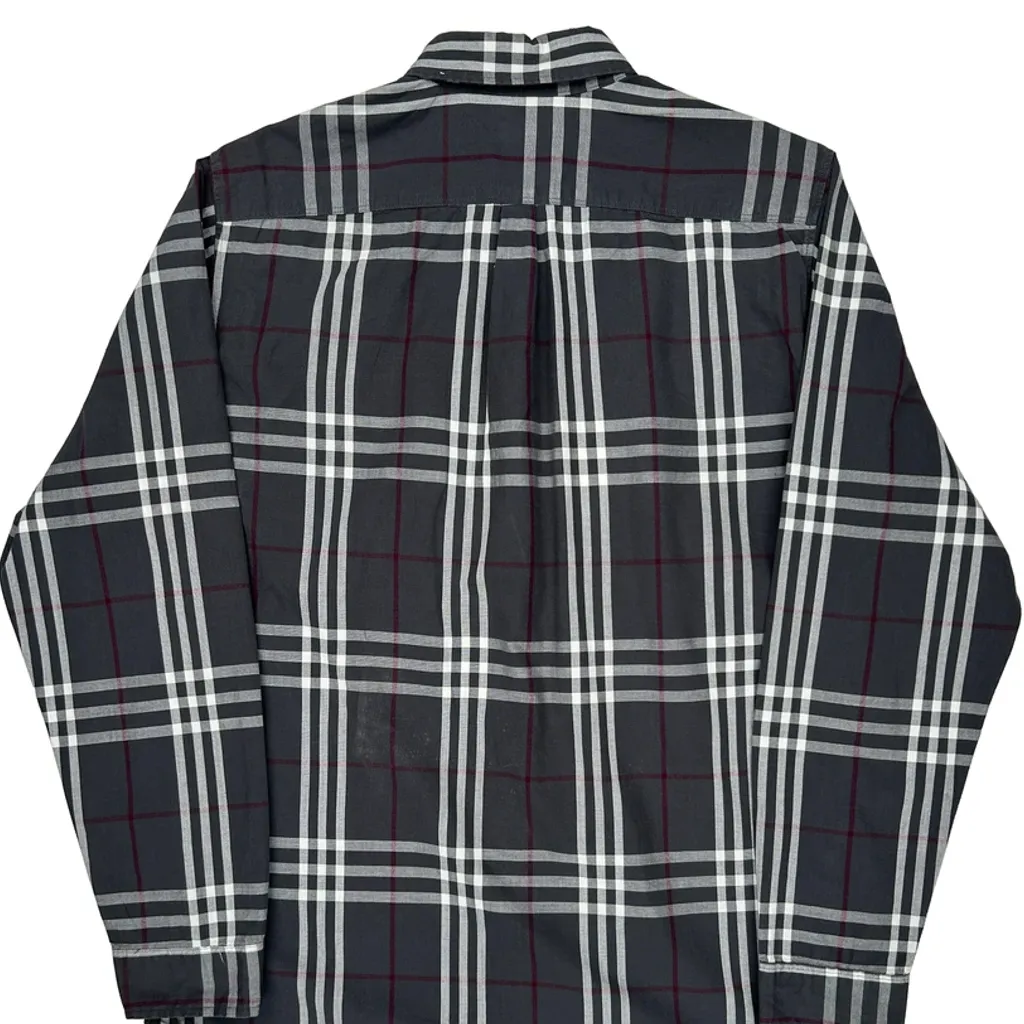 Levis Checked Shirt - XL Gray Cotton - Image 7