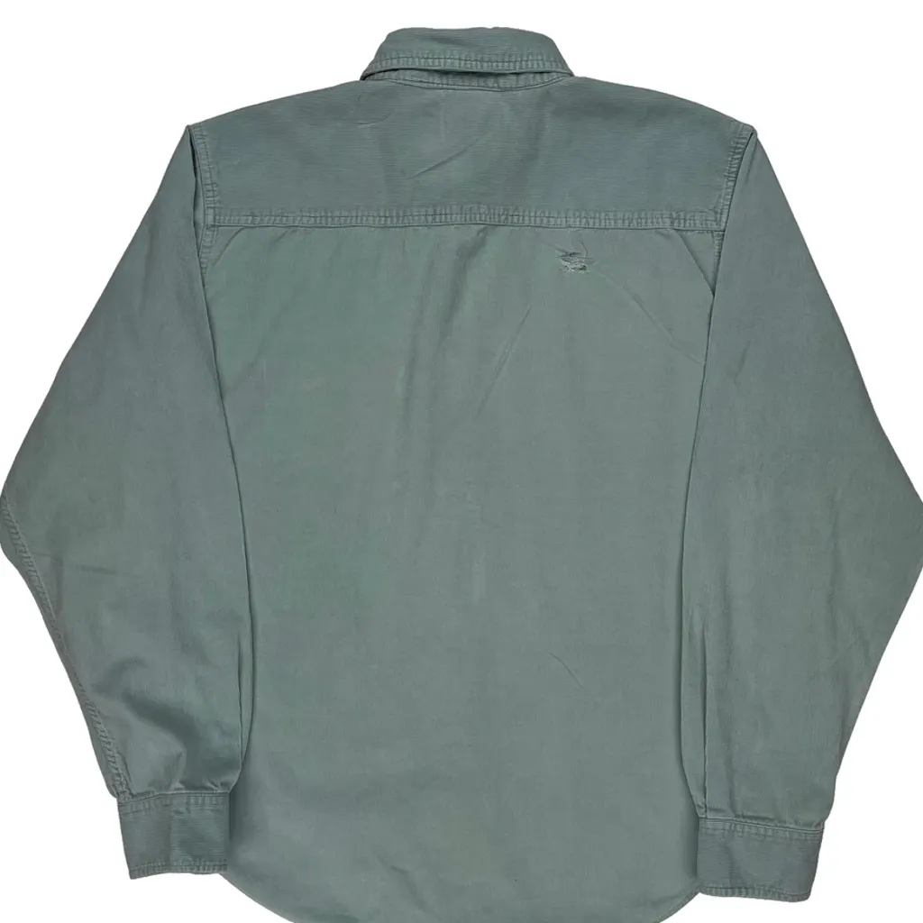 Levis Corduroy Shirt - Large Green Cotton - Image 6