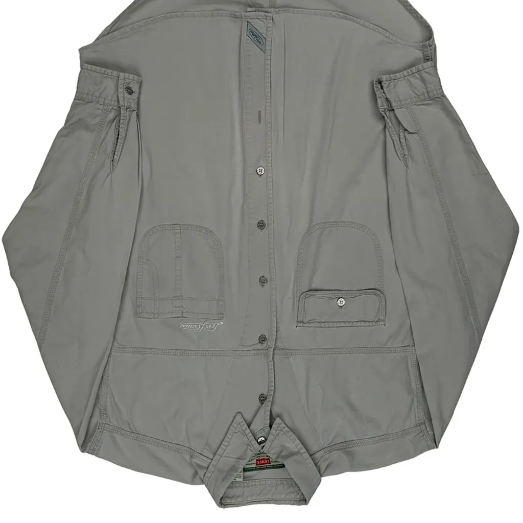 Levis Shirt - Medium Grey Cotton - Image 4