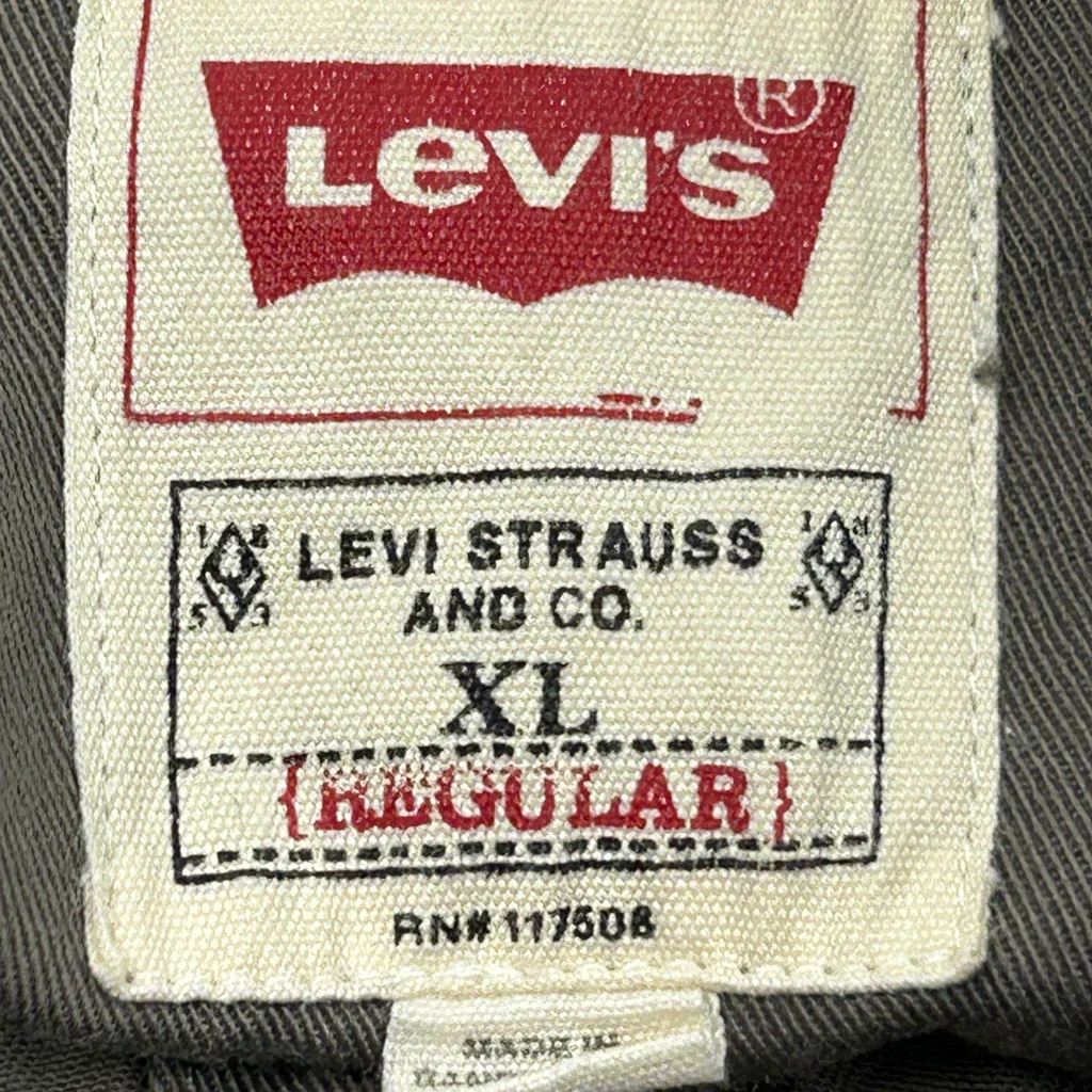 Levis Shirt - XL Grey Cotton - Image 3